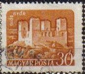 z vendido Hungria 1960 Scott 1283 Sello Castillo Diosgyor usado Magyar Posta M-1651 Ungarn Hungary Hongrie Ungheria Hongarije 